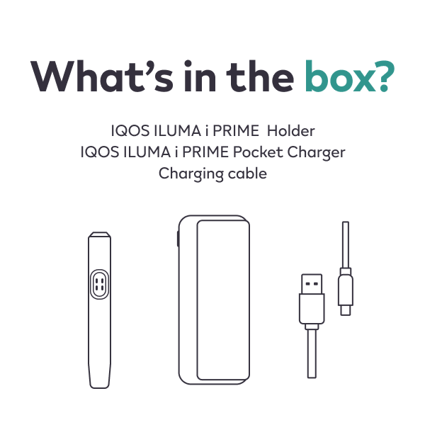 IQOS ILUMA i PRIME System  Aspen Green, Aspen Green