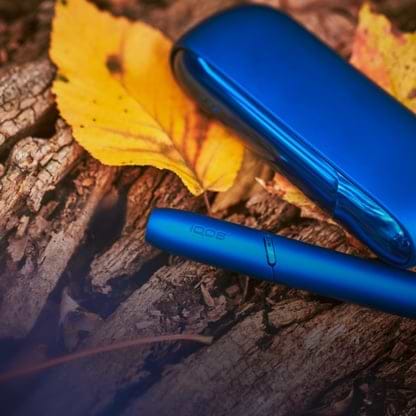 Blue IQOS Device