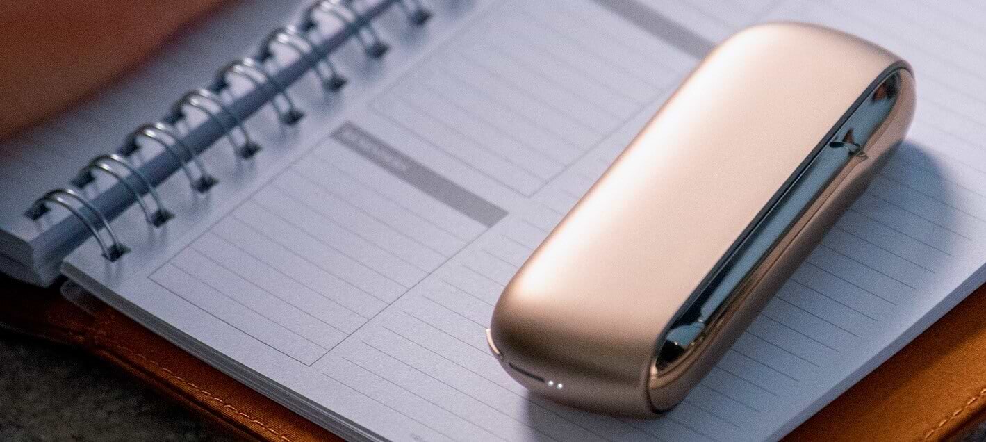 IQOS On Notepad