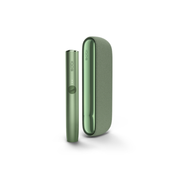 An illustration showing an IQOS ILUMA.