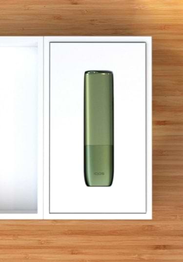 An IQOS ILUMA ONE in a box. 