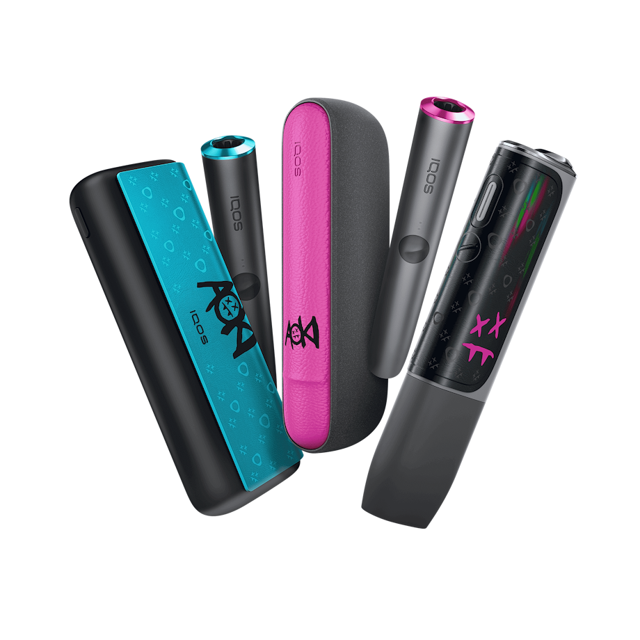 IQOS ILUMA Ring Set Steve Aoki Edition, 