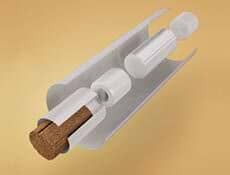 Cross section illustration of a HEETS stick interior 