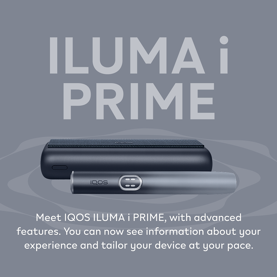 IQOS ILUMA i PRIME System Midnight Black, Midnight Black