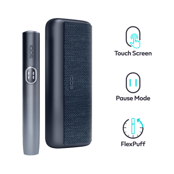 IQOS ILUMA i PRIME System Midnight Black, Midnight Black