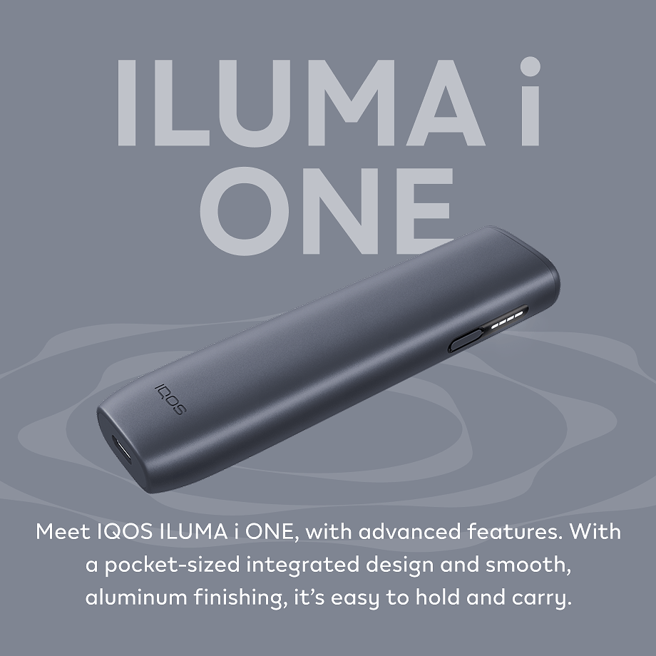 IQOS ILUMA i One Midnight Black Kit, Midnight Black