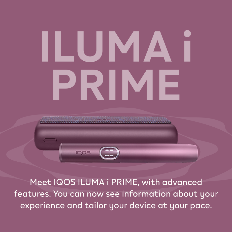 IQOS ILUMA i PRIME System Garnet Red, Garnet Red