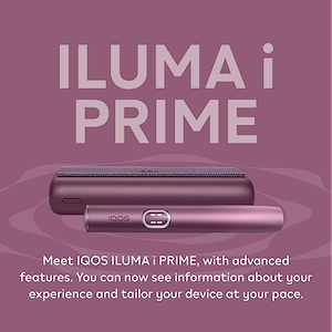 IQOS ILUMA i PRIME System Garnet Red, Garnet Red