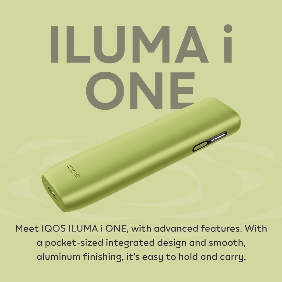 IQOS ILUMA i One Leaf Green Kit, Leaf Green