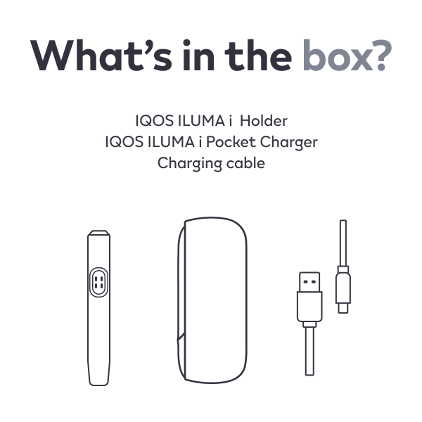 IQOS ILUMA i System Midnight Black, Midnight Black