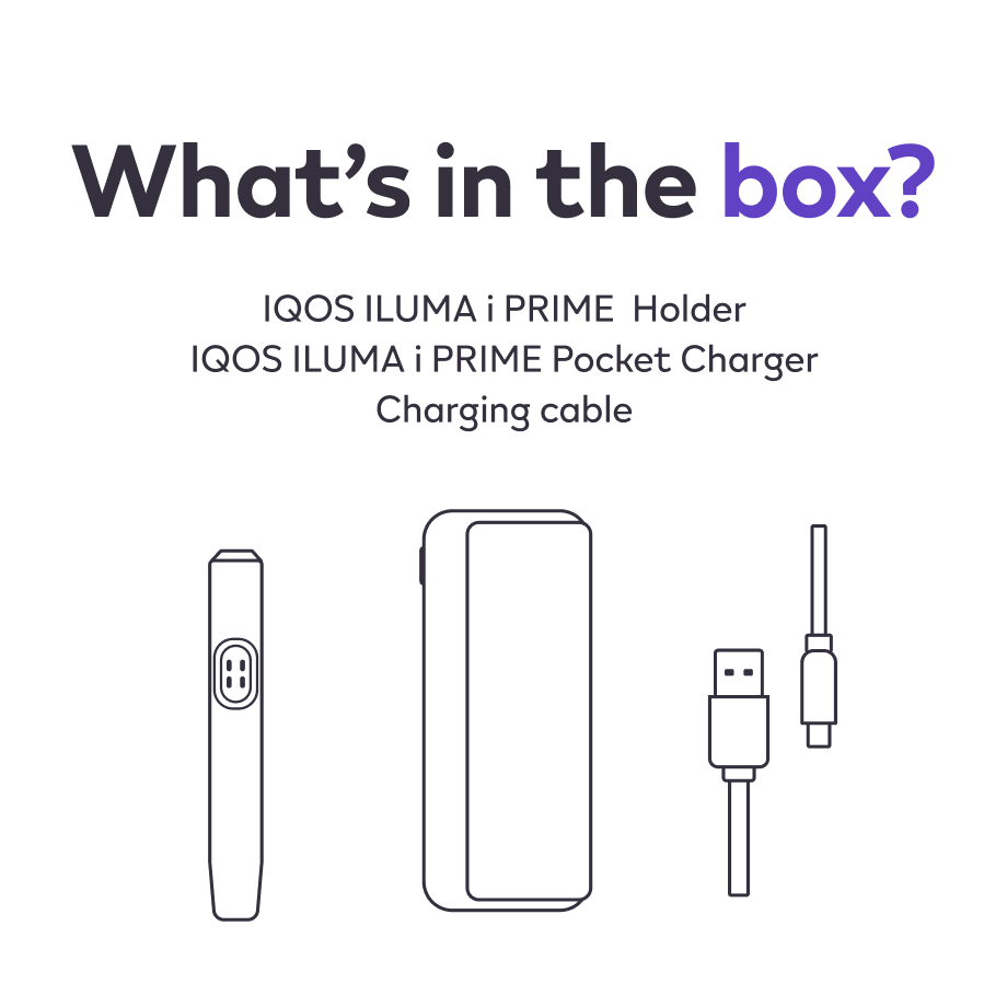 IQOS ILUMA i PRIME System Electric Purple, Electric Purple