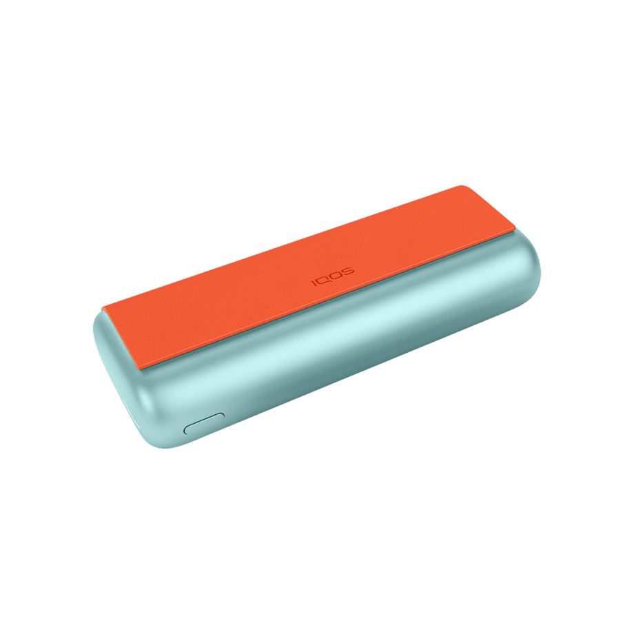 IQOS ILUMA PRIME Leather-Like Wrap Vibrant Orange, Vibrant Orange