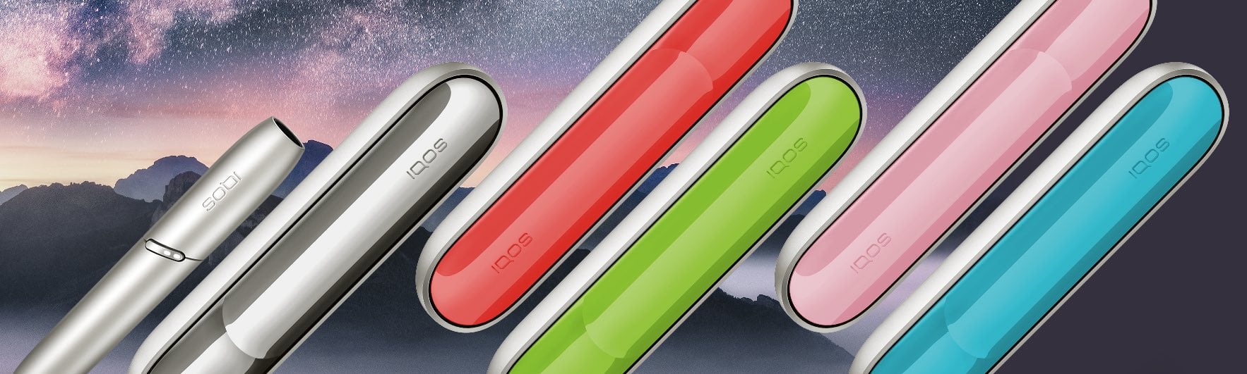 Different Colours of IQOS