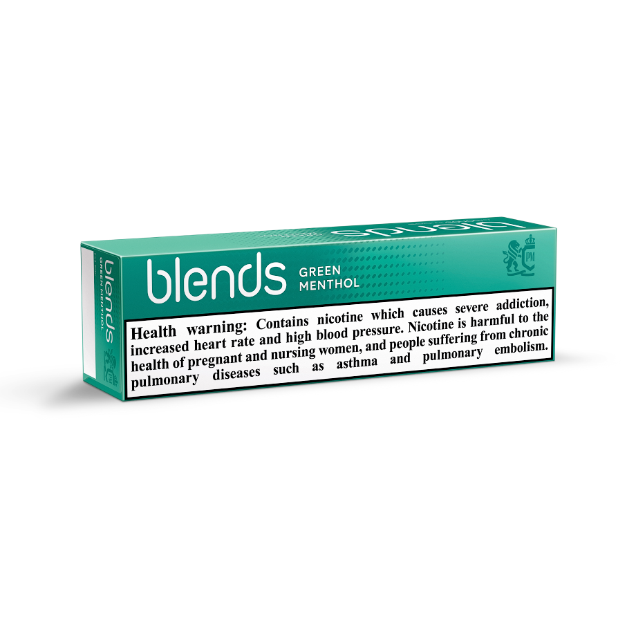 BLENDS  غرين منثول (١٠ عبوات), غرين منثول