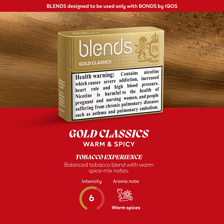 Blends Gold Classics (10 Packs), Gold Classics