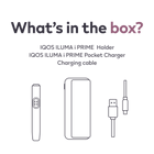 IQOS ILUMA i PRIME System Garnet Red, Garnet Red