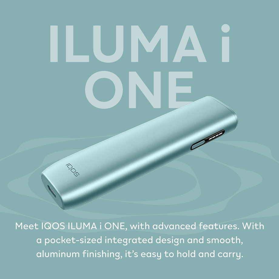 IQOS ILUMA i One Breeze Blue Kit, Breeze Blue