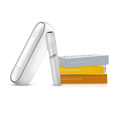 IQOS 3 DUO + HEETS, White