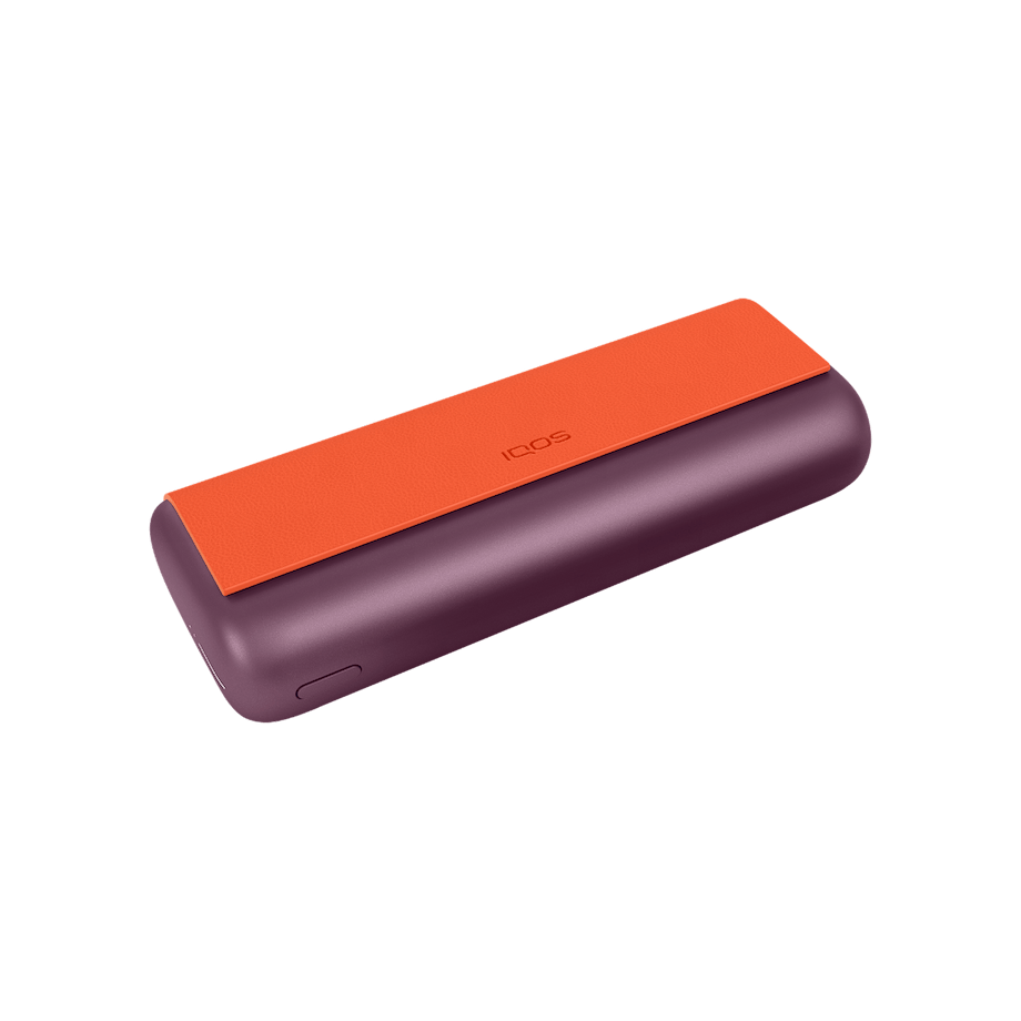 IQOS ILUMA PRIME Leather-Like Wrap Vibrant Orange, Vibrant Orange