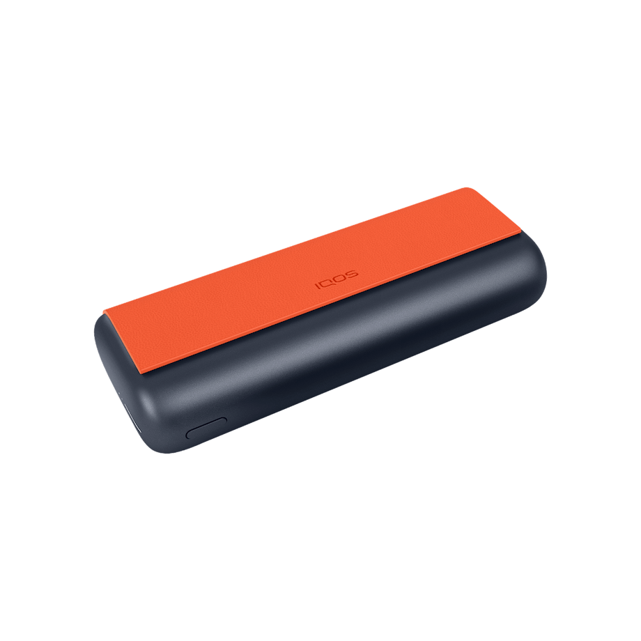IQOS ILUMA PRIME Leather-Like Wrap Vibrant Orange, Vibrant Orange