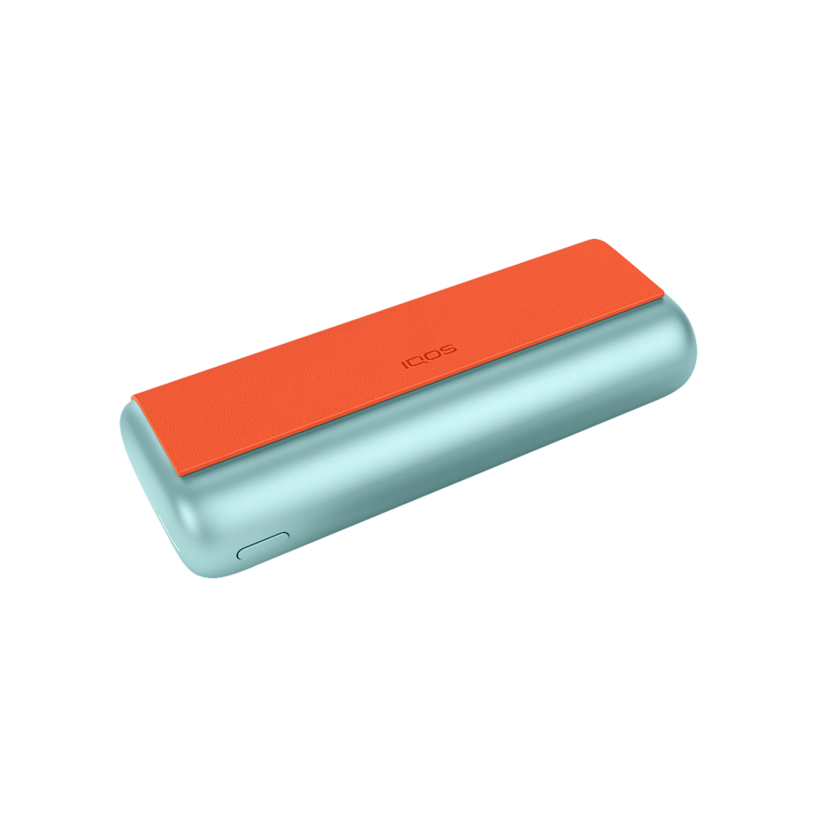 IQOS ILUMA PRIME Leather-Like Wrap Vibrant Orange, Vibrant Orange