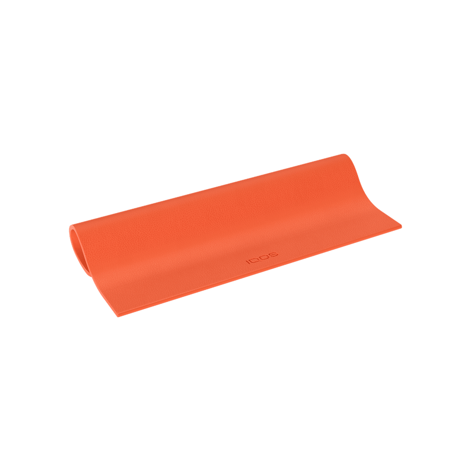 IQOS ILUMA PRIME Leather-Like Wrap Vibrant Orange, Vibrant Orange