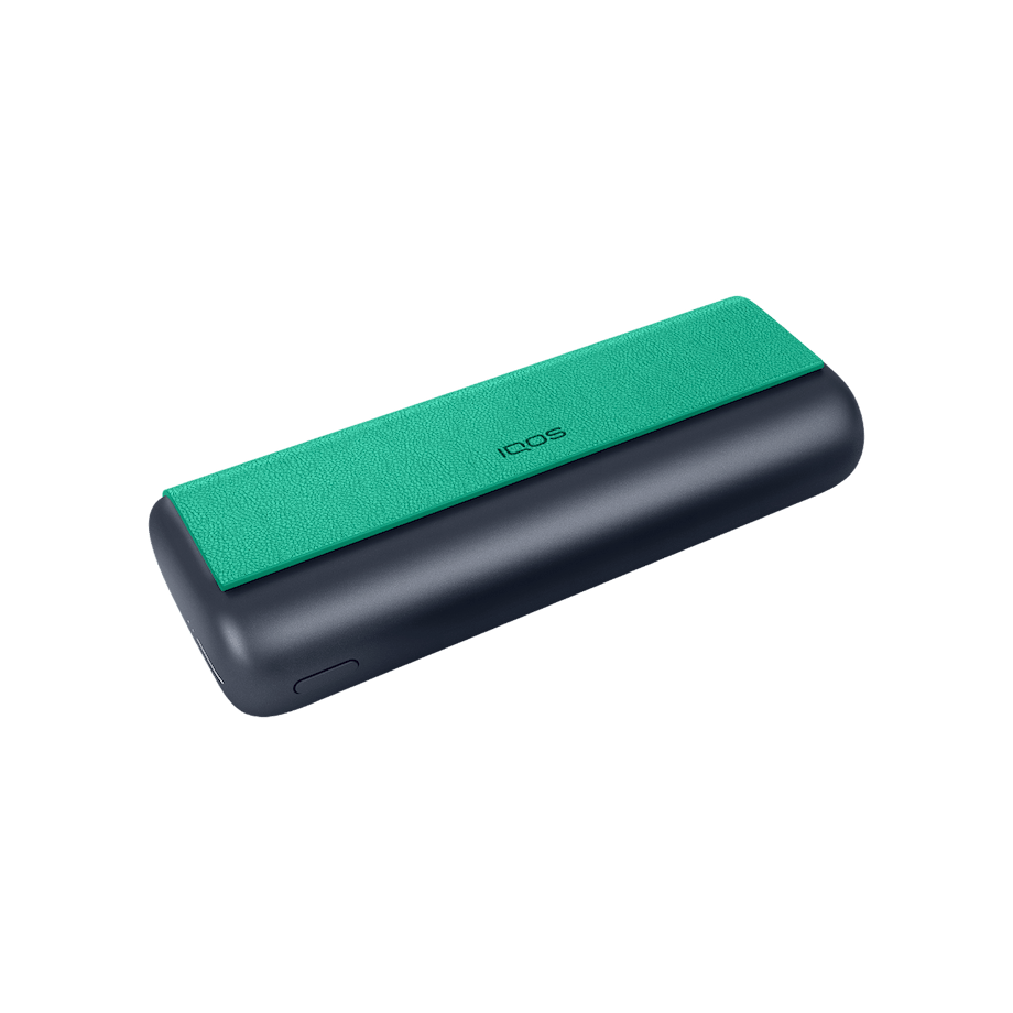 غلاف IQOS ILUMA i PRIME معدني أخضر, معدني أخضر