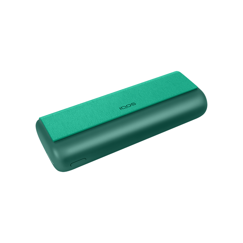 غلاف IQOS ILUMA i PRIME معدني أخضر, معدني أخضر
