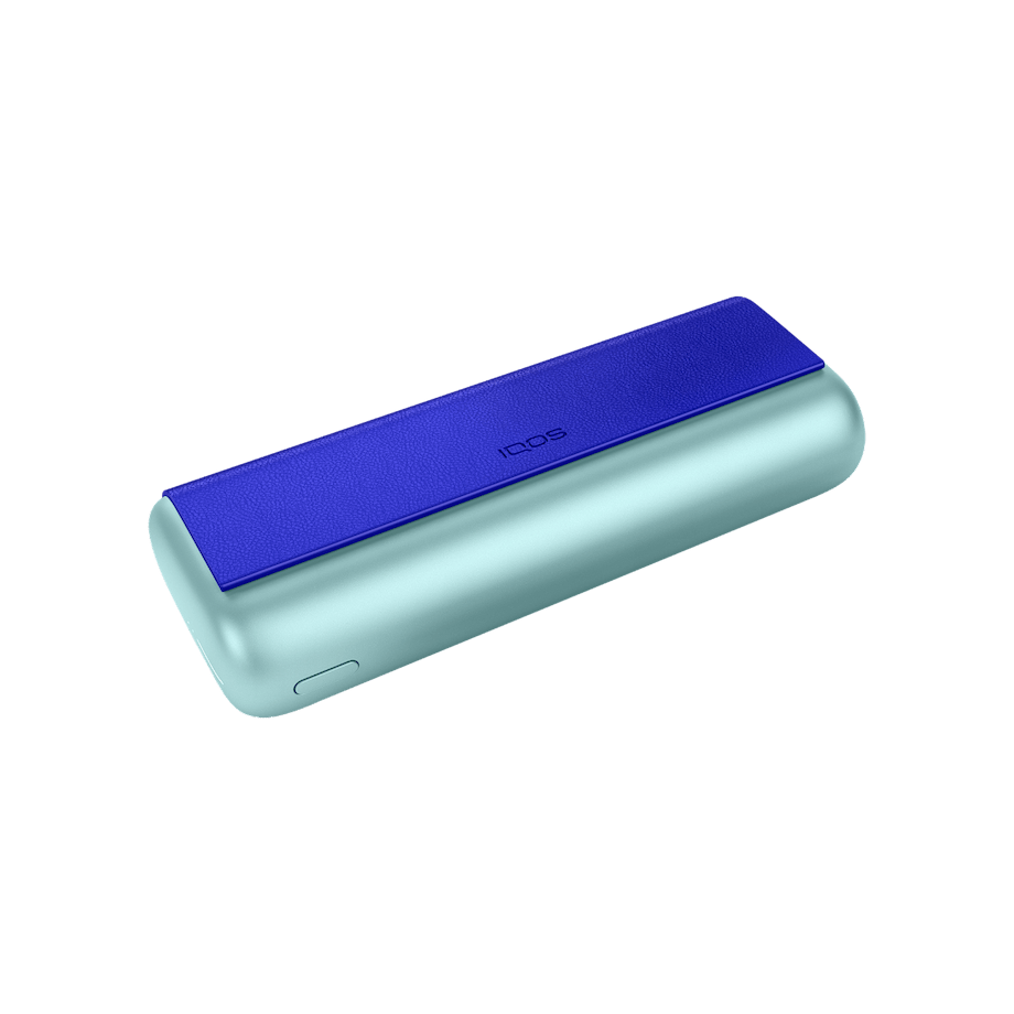 غلاف IQOS ILUMA i PRIME معدني أزرق, معدني أزرق