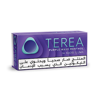 TEREA بيربل ويف منثول (١٠ عبوات), ويف منثول