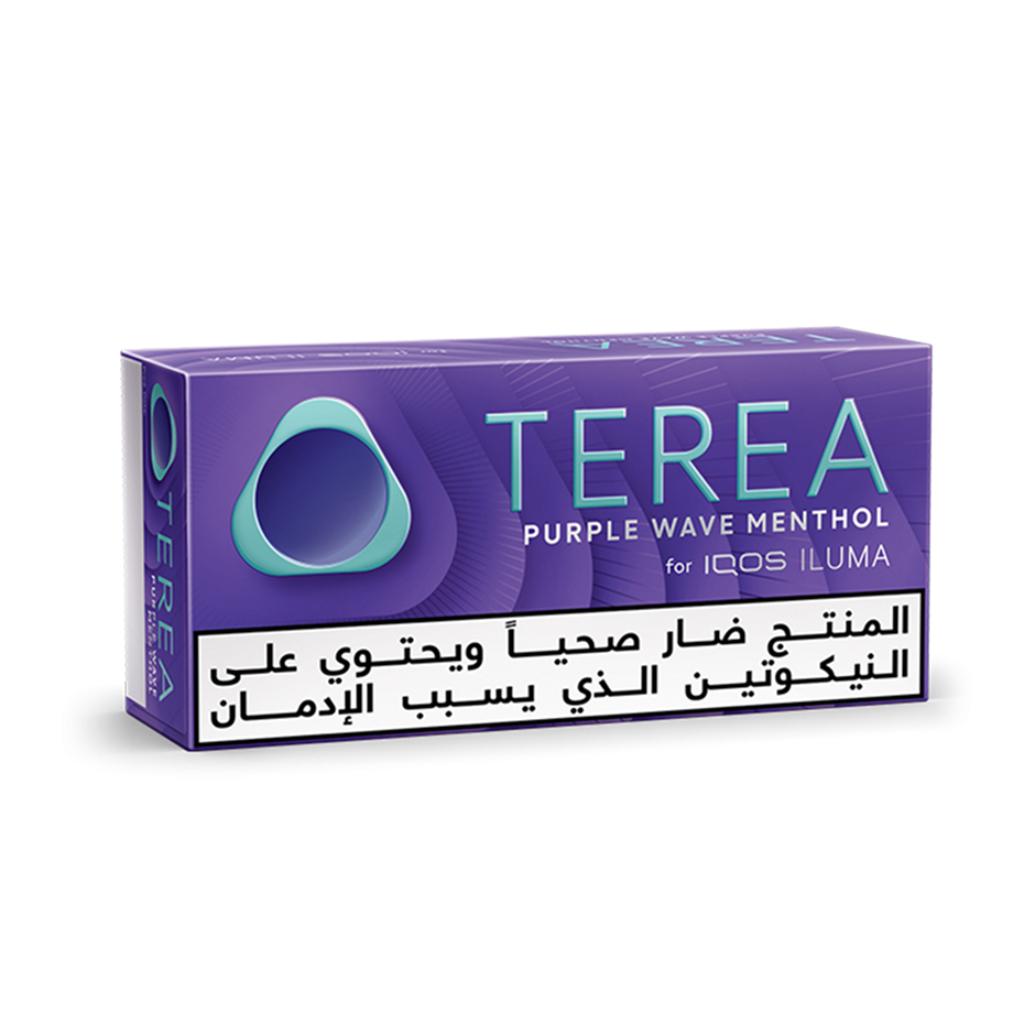 TEREA بيربل ويف منثول (١٠ عبوات), ويف منثول