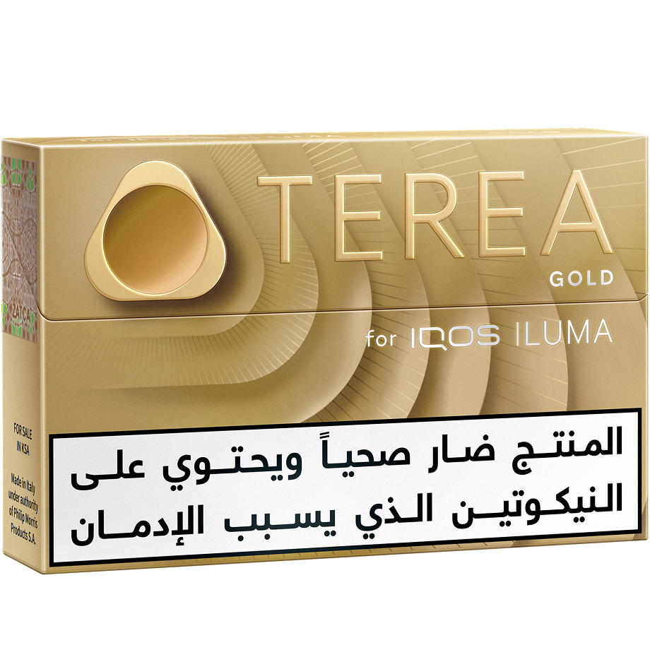 عبوة TEREA غولد, ذهبي