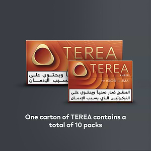 TEREA AMBER (10 packs), Amber