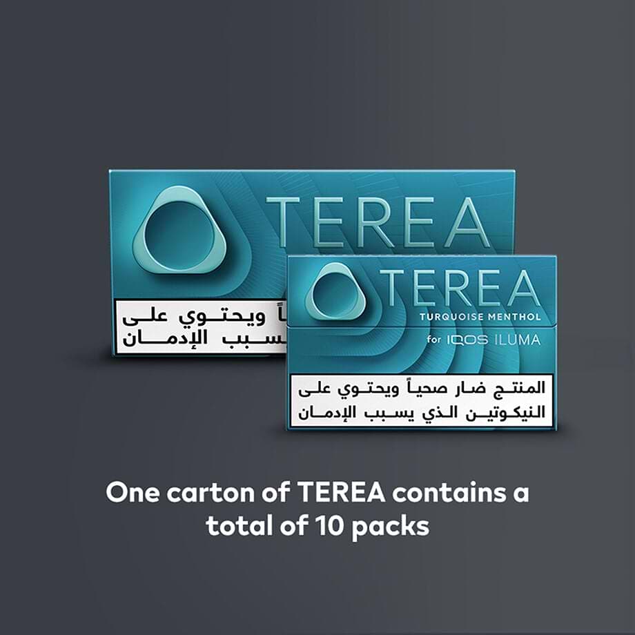 TEREA TURQUOISE Menthol (10 packs), Turquoise Menthol