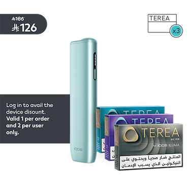 IQOS ILUMA i ONE & TEREA Starter Kit, 