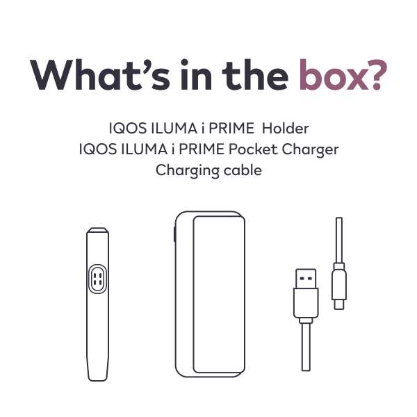 IQOS ILUMA i PRIME System Garnet Red, Garnet Red