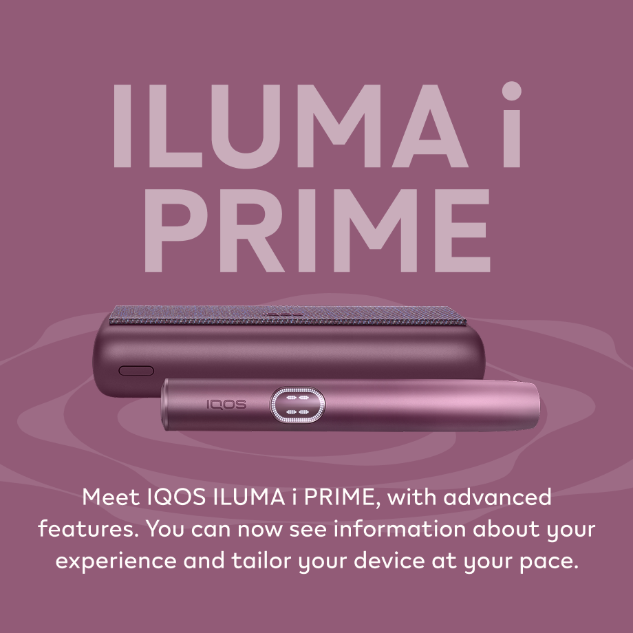IQOS ILUMA i PRIME System Garnet Red, Garnet Red