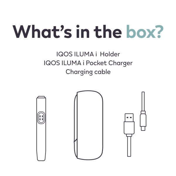 IQOS ILUMA i System Breeze Blue, Breeze Blue