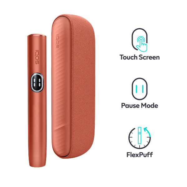 IQOS ILUMA i System Vivid Terracotta, Vivid Terracotta