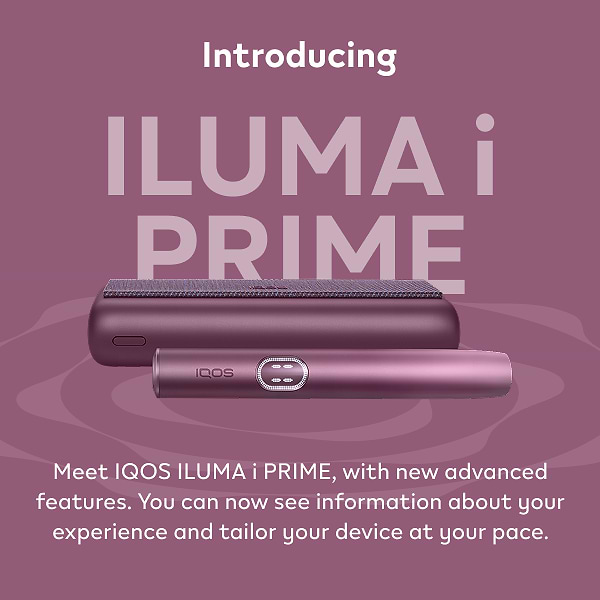 IQOS ILUMA i PRIME System Garnet Red, Garnet Red