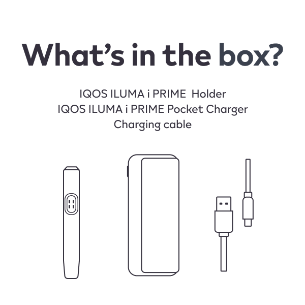 IQOS ILUMA i PRIME System Midnight Black, Midnight Black