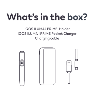 IQOS ILUMA i PRIME System Midnight Black, Midnight Black