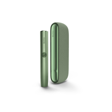 An illustration showing an IQOS ILUMA.