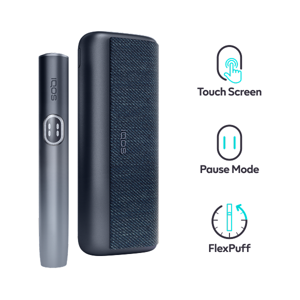 【箱無】IQOS ILUMA i PRIMEミッドナイトブラック Buy IQOS ILUMA i PRIME Midnight Black Kit Online | IQOS Saudi Arabia