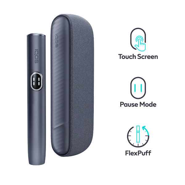 IQOS ILUMA i System Midnight Black, Midnight Black