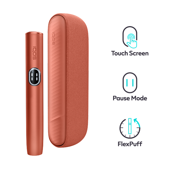 IQOS ILUMA i System Vivid Terracotta, Vivid Terracotta