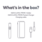 IQOS ILUMA i PRIME System Midnight Black, Midnight Black